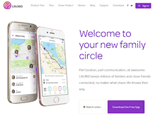 Tablet Screenshot of life360.com